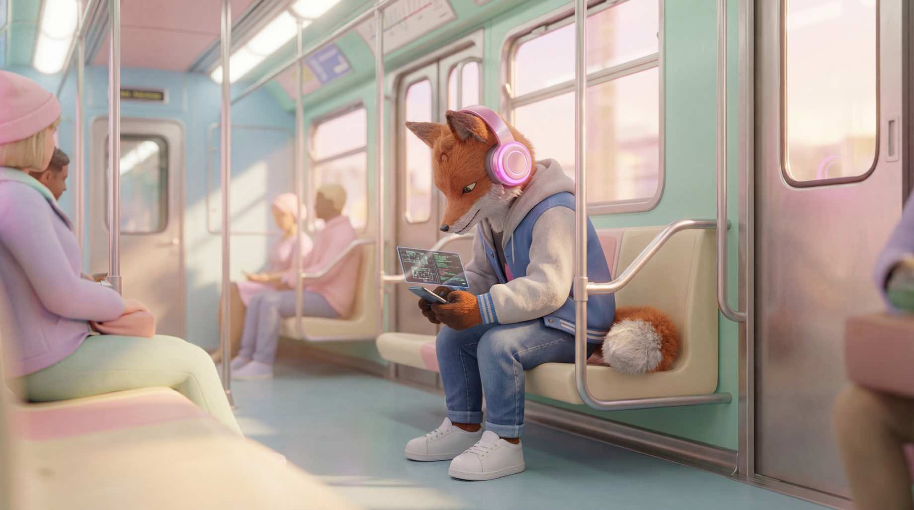 Echo Fox code dans le metro